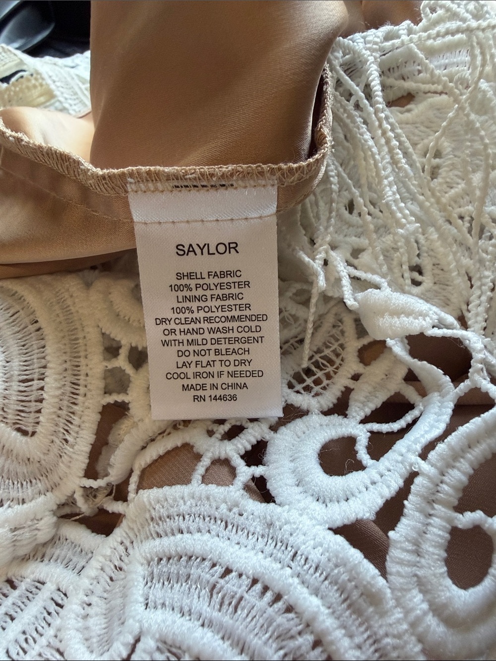 Saylor Marcella Flapper Dress White - Picture 13 of 16